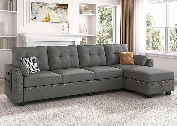 Sofa Home Decor: Stylish L-Shape for Small Spaces