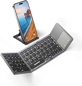 Portable Bluetooth Keyboard Boosts Productivity for On-the-Go Users