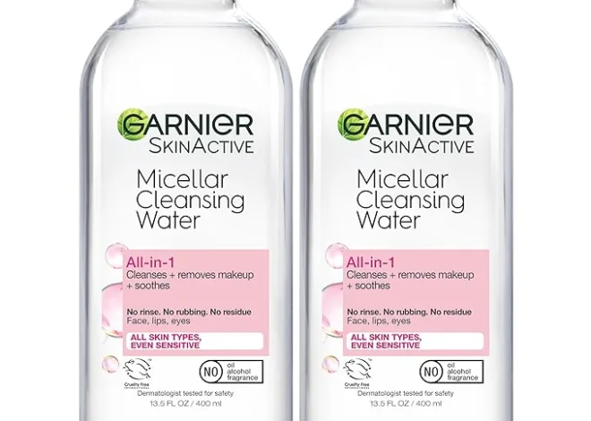 Garnier Micellar Water: A Gentle Makeup Remover